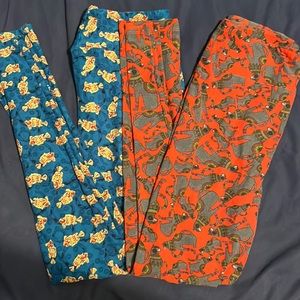 LulaRoe Two pair of Leggings